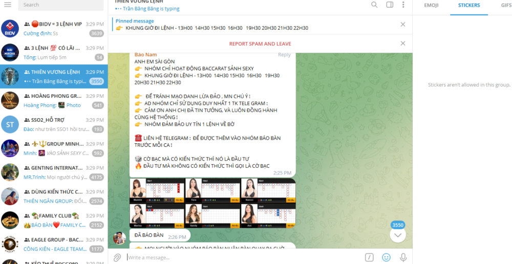 Các nhóm có tương tác sôi nổi thường là uy tín