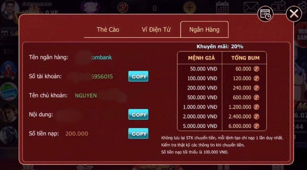Hoàn vốn nhanh là ưu điểm nổi bật của tài xỉu online